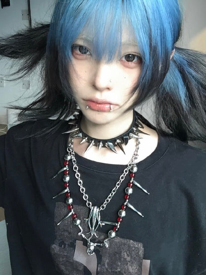 Handmade Y2K Punk Beaded Chain【s0000018967】