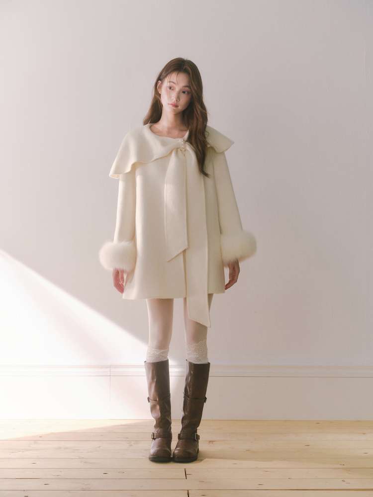 Double-Faced Tweed Coat【s0000014607】