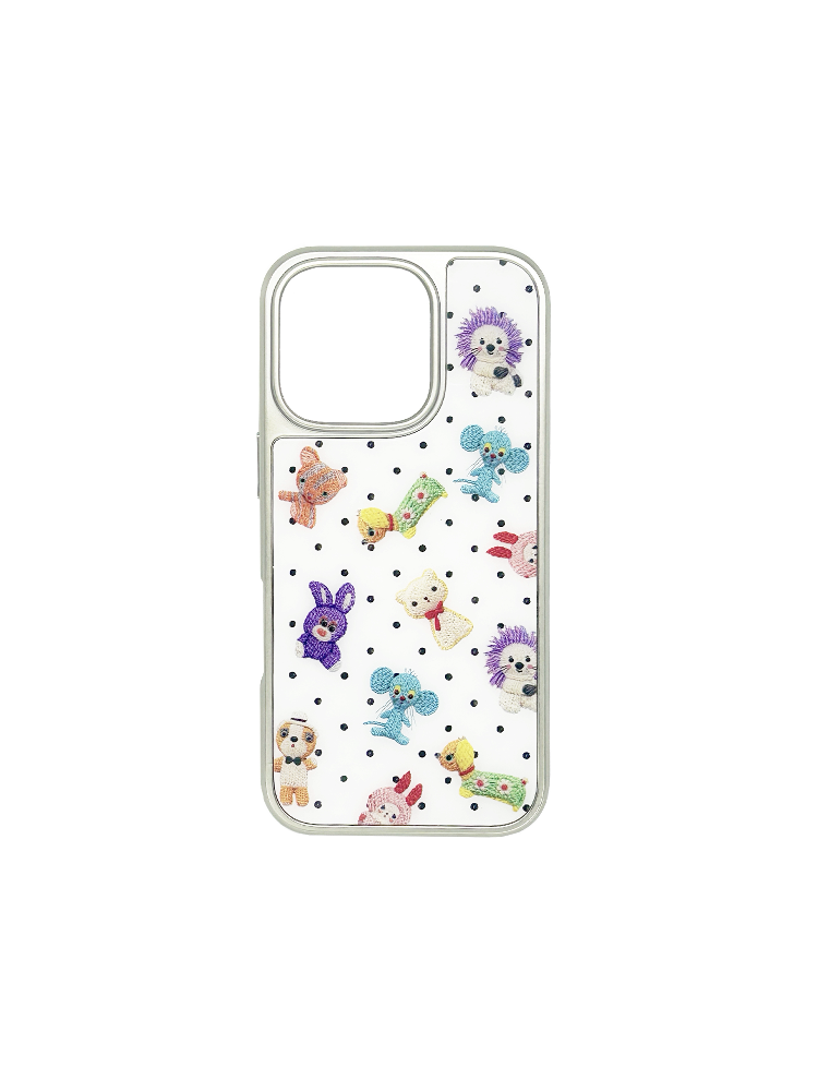 Cute Polka Dot Magnetic Phone Case【s0000016187】