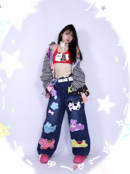 Original dopamine fun straps hanging neck camisole【s0000013277】