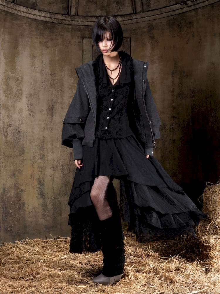 Loose Cape Punk Gothic Jacket【s0000015086】