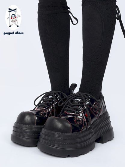Punk thick bottom muffin shoes【s0000013712】