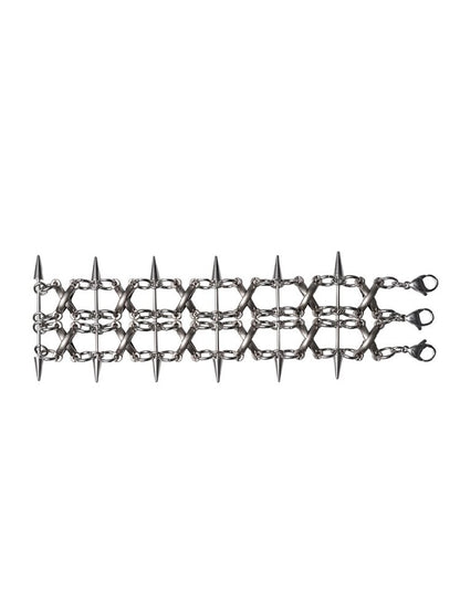 Castle Guard Heavy Gothic Punk Bracelet【s0000018974】