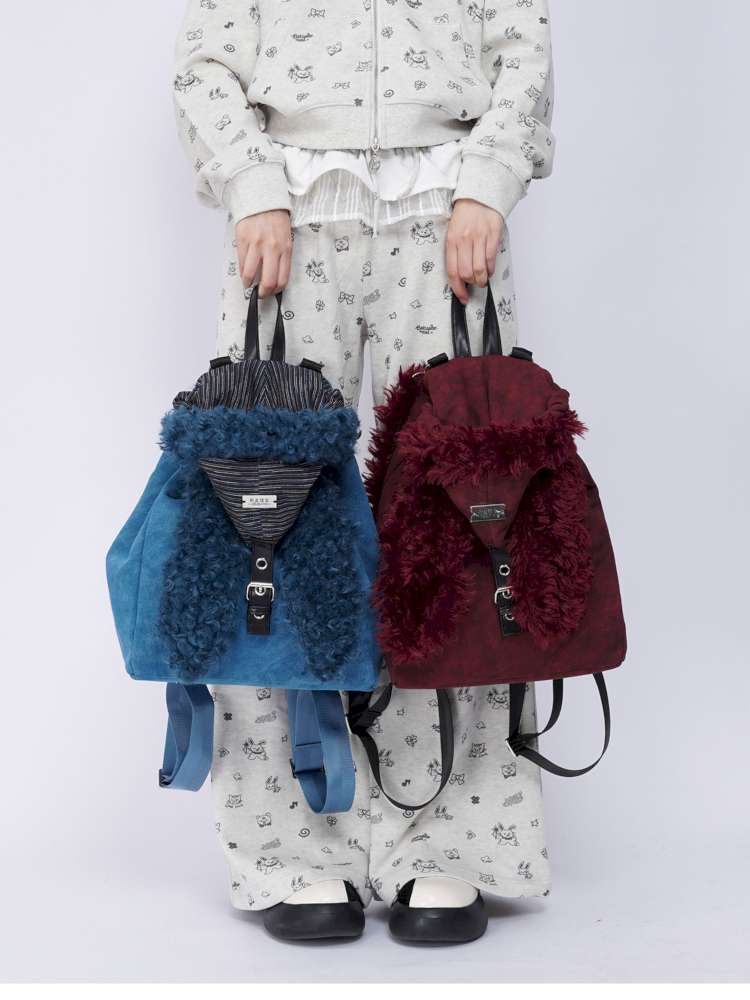 Rabbit Ears Cute Fur Crossbody School Bag【s0000014619】