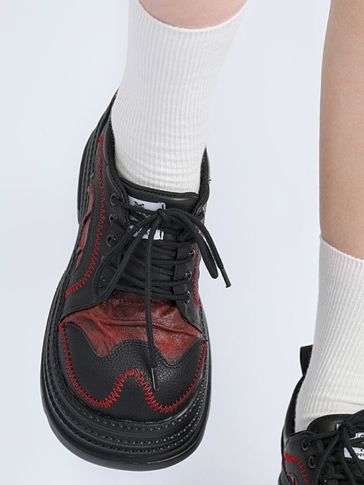 Gothic small leather shoes【s0000013708】