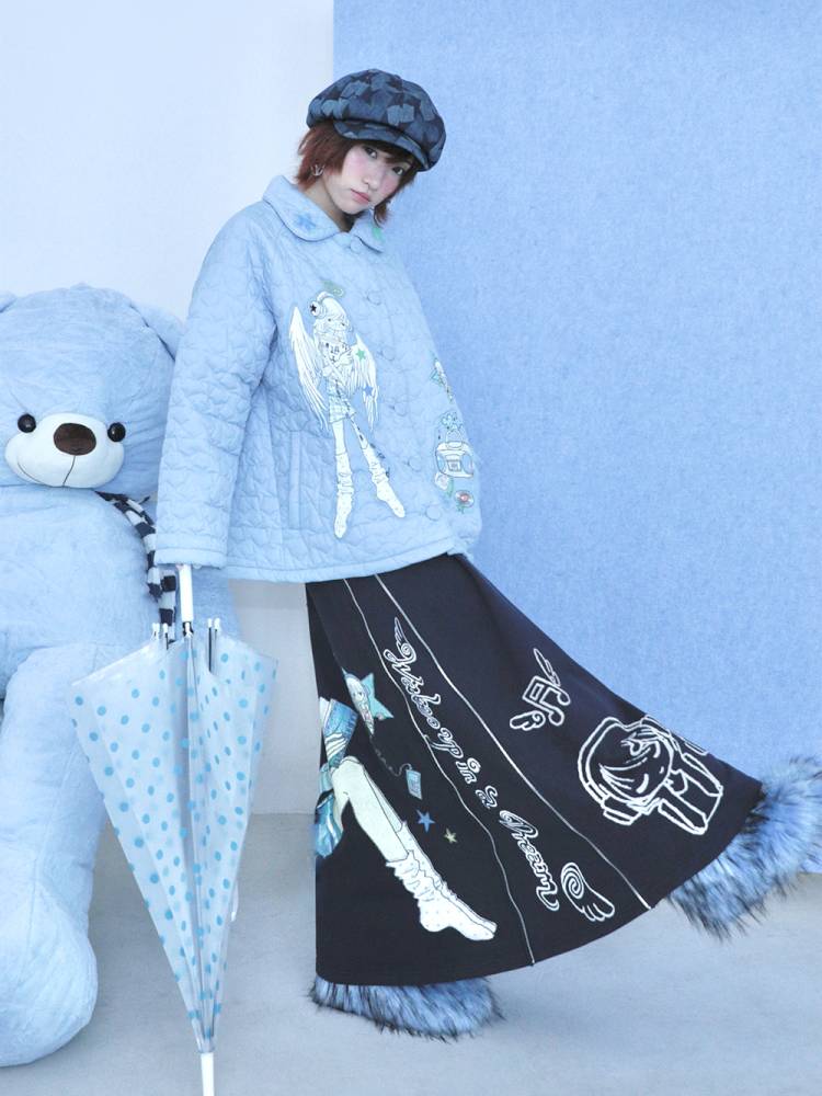 Zipper Half-Length Skirt【s0000014443】