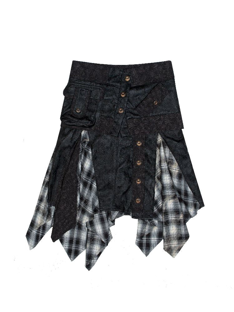 Leather Halter Long Skirt【s0000011253】