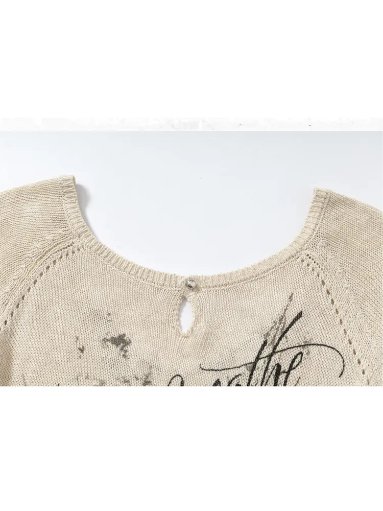 Slim-Fit V-Neck Long-Sleeve Knit Top【s0000013947】