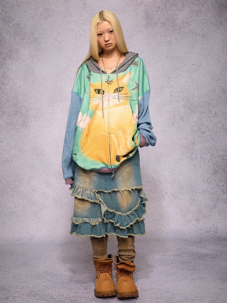 Mysterious Elf Cat Sweatshirt【s0000019144】