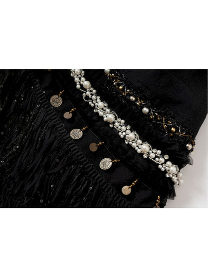 Irregular short strapless vest【s0000012783】