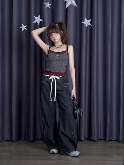 Printed Cami Tank Top【s0000012077】