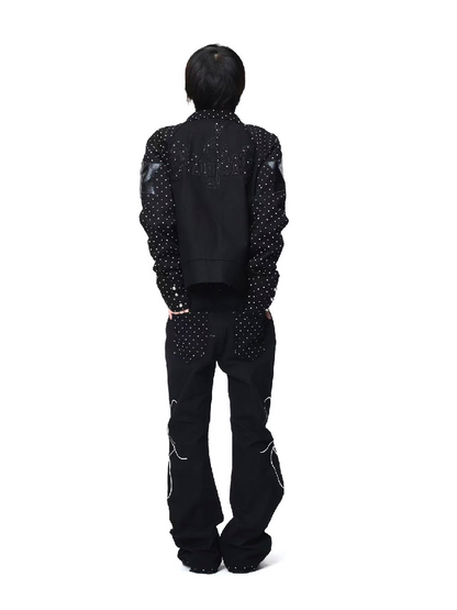 Vintage Polka Dot Knife Jeans【s0000018207】