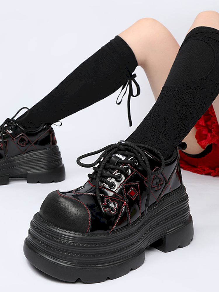Punk thick bottom muffin shoes【s0000013712】