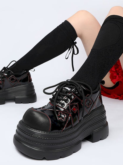 Punk thick bottom muffin shoes【s0000013712】
