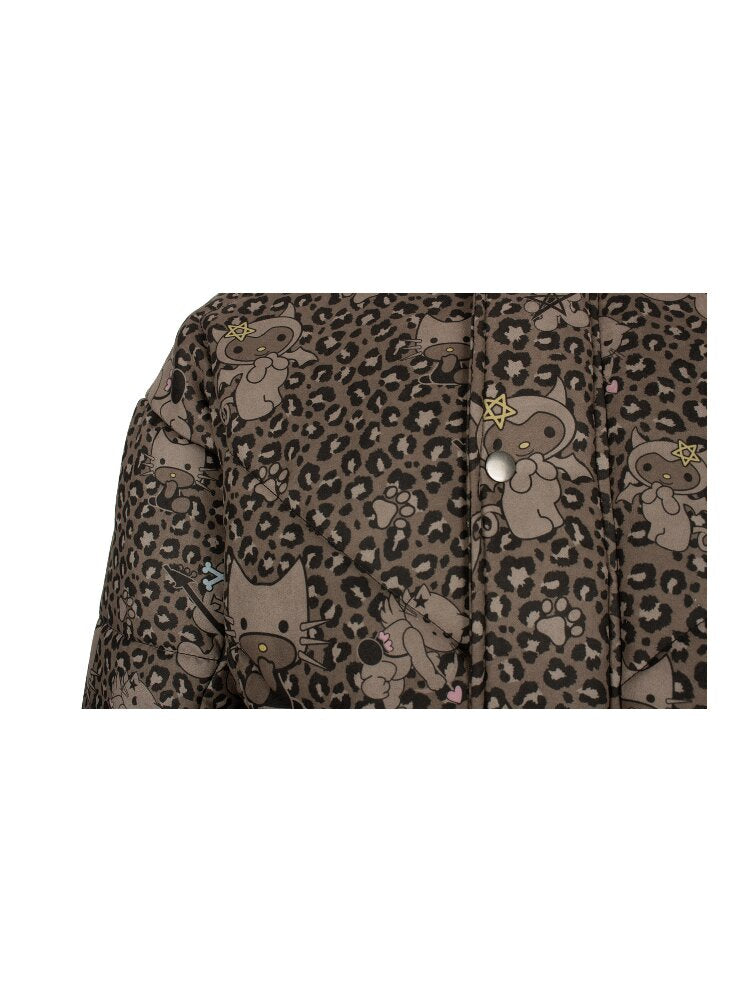 Leopard Cartoon Cat Cotton Suit【s0000018048】