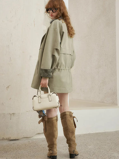 Mid-Length Trench Coat【s0000014078】