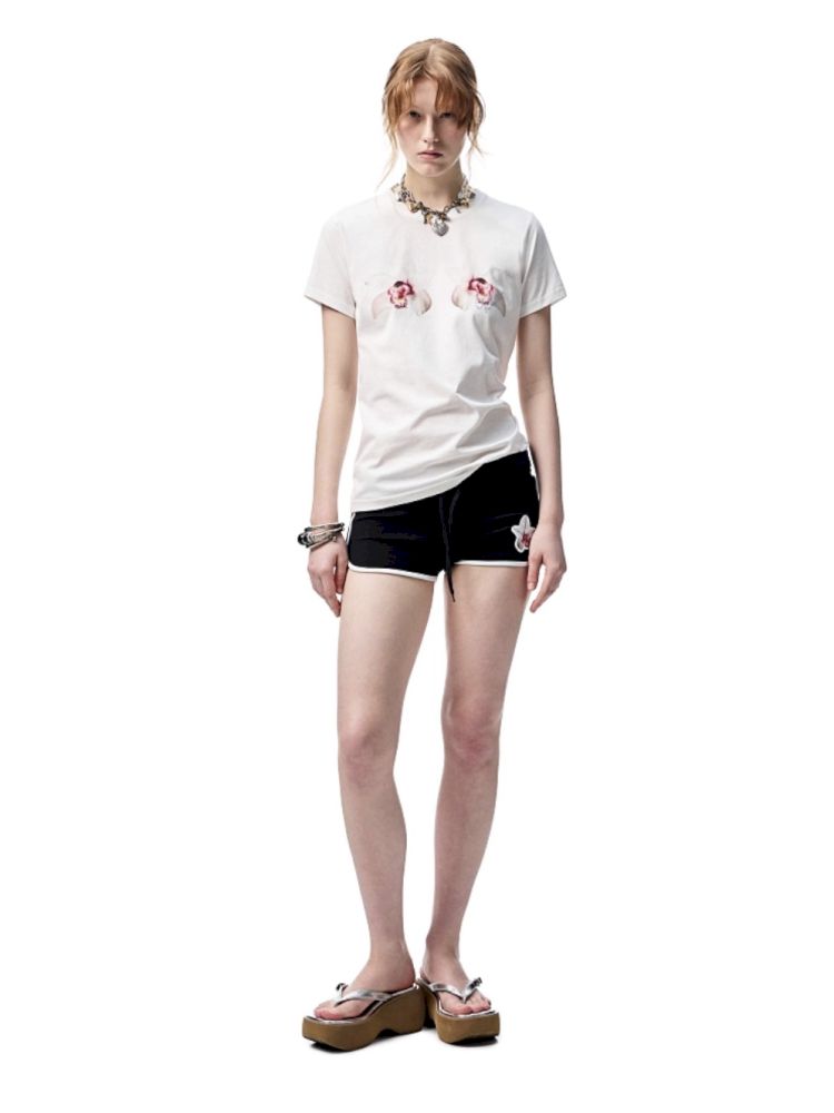 Printed Loose Short Sleeve T-Shirt【s0000012402】