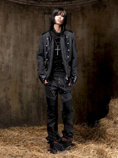 Knightly Punk Vintage Jacket Top【s0000015090】