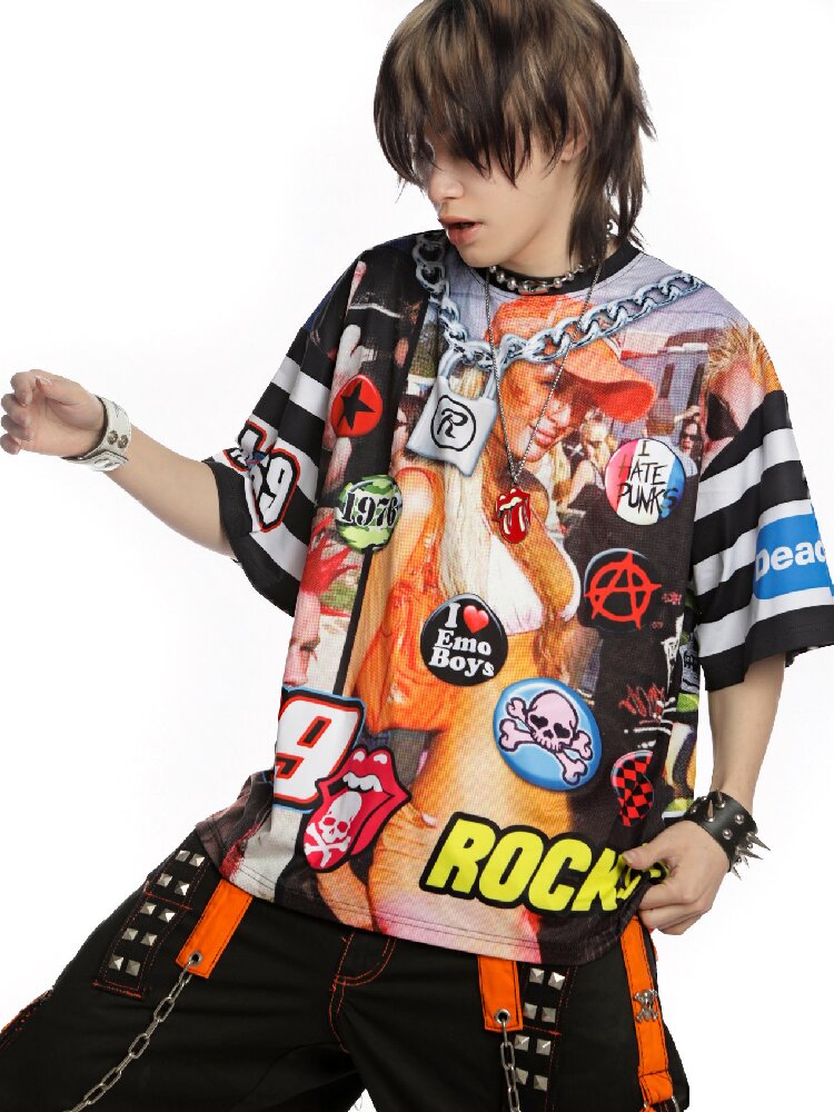 Punk Rock Band Subculture T-shirt【s0000015892】