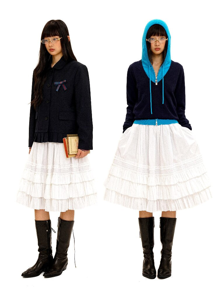 Heavy Works Layered Lace Skirt【s0000016092】