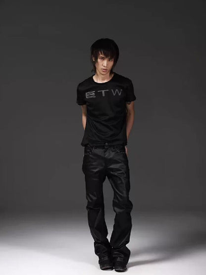 Dark Cross Stitch Slimming Jeans【s0000018297】