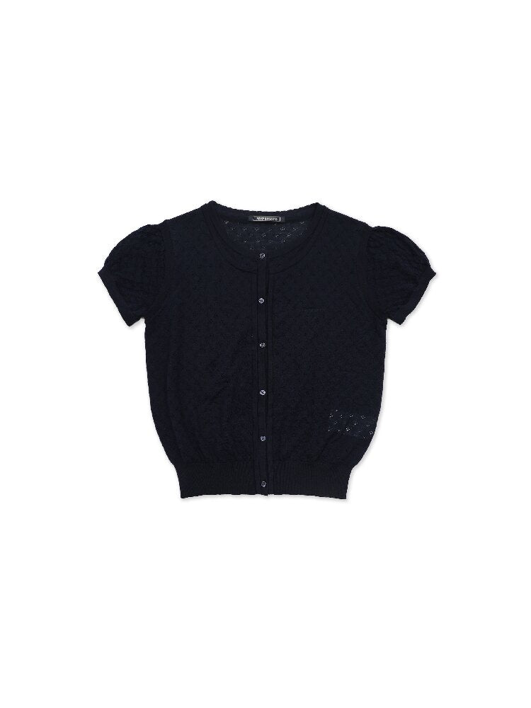 Breathable Lace Knit Top Skirt Set【s0000017442】