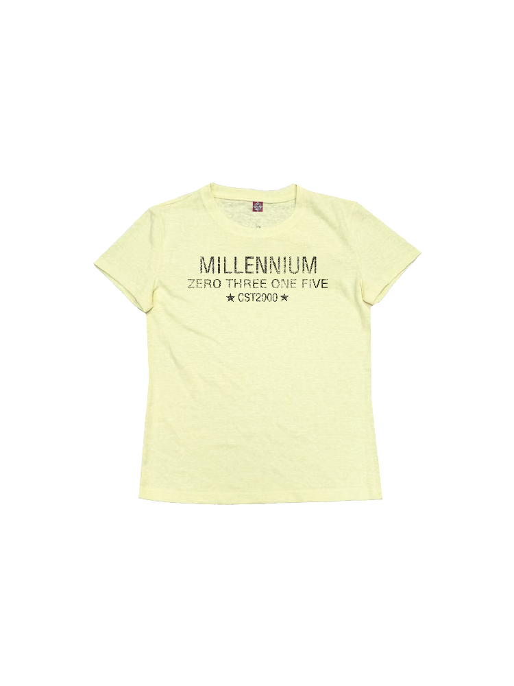 Snowflake Cotton Destruction T-Shirt【s0000018213】