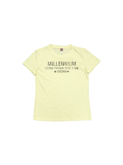Snowflake Cotton Destruction T-Shirt【s0000018213】