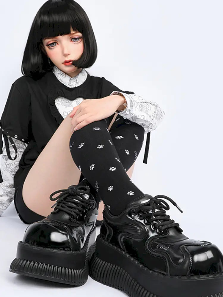 Versatile Chunky Sole Shoes【s0000014188】