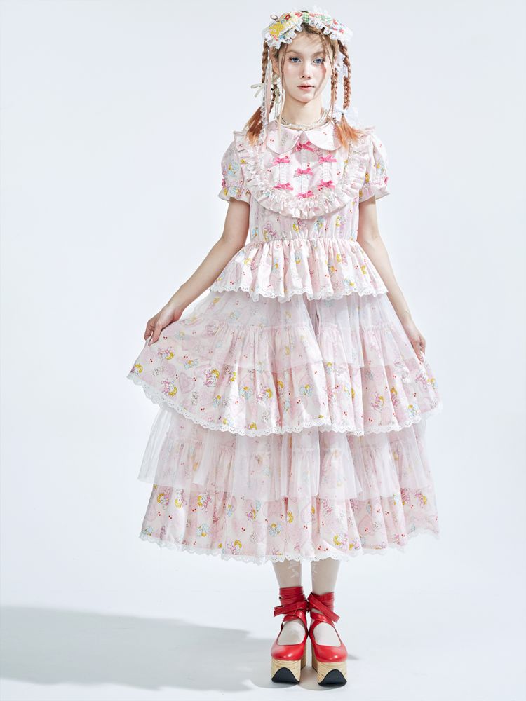 Cute Skirt Lolita Niche SweetHeart Girl Dress [S0000008762]