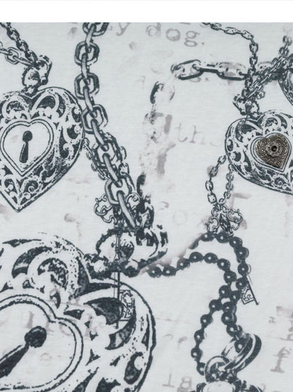 One-shoulder long-sleeved T-shirt【s0000013468】