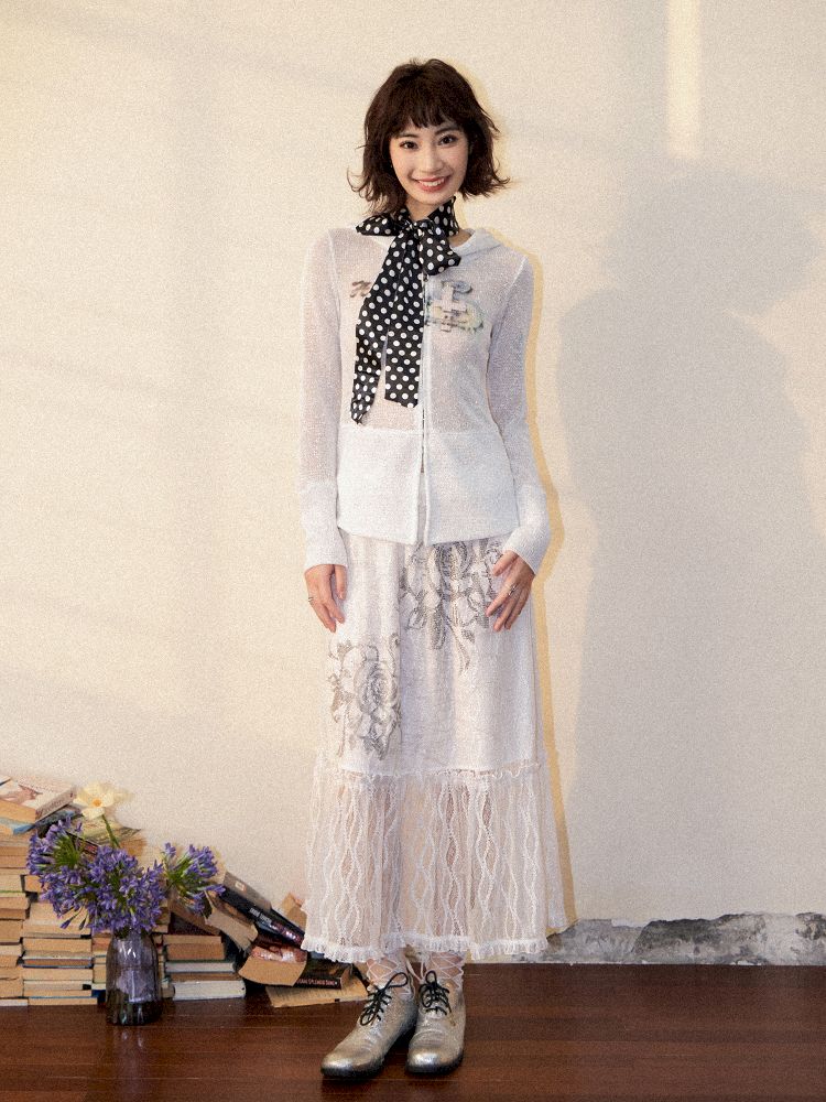 Lace Half-body Skirt【s0000012279】