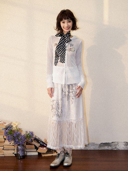 Lace Half-body Skirt【s0000012279】