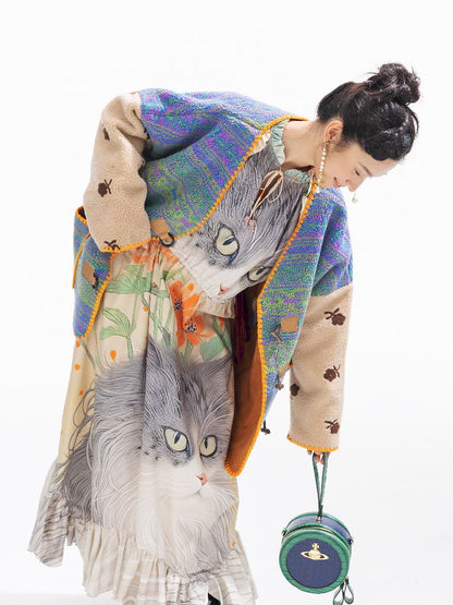 Shell Embroidered Loose Jacket【s0000011313】