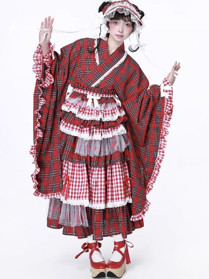 Modified Kimono Skirt【s0000012190】