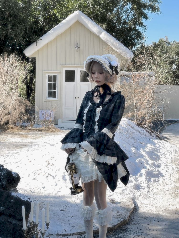 레이스 ji 슬리브 도베 테일 불규칙한 셔츠 [S0000011340]