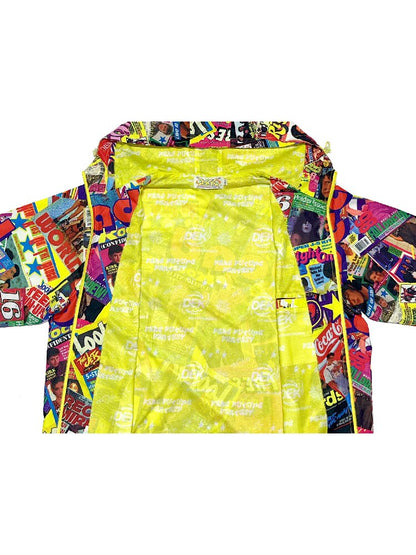 Teflon Three Proof Retro Printed Jacket【s0000017848】