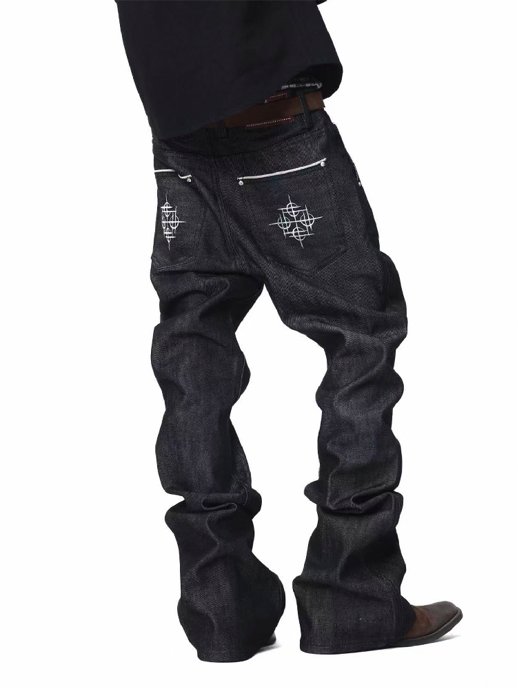 Raw Denim Bootcut Stacking Jeans【s0000018204】