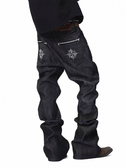 Raw Denim Bootcut Stacking Jeans【s0000018204】