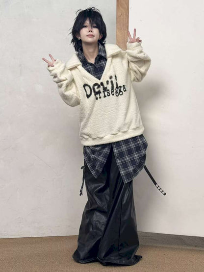 Shirt-Style Shearling Jacket【s0000014538】