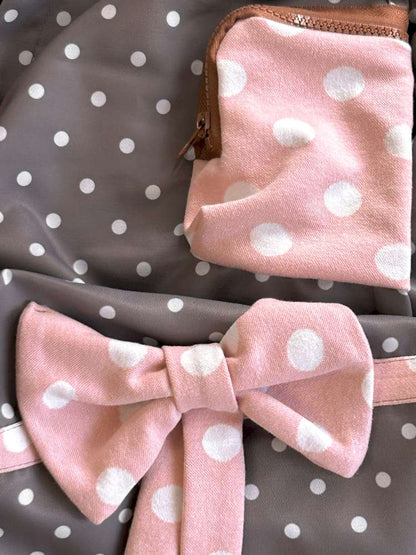 Polka Dot Bow Loose Trousers【s0000015199】