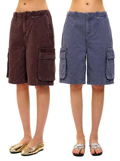 Vintage Distressed Utility Pants【s0000017435】