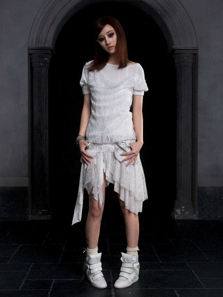 Bubble short sleeve t-shirt【s0000012309】