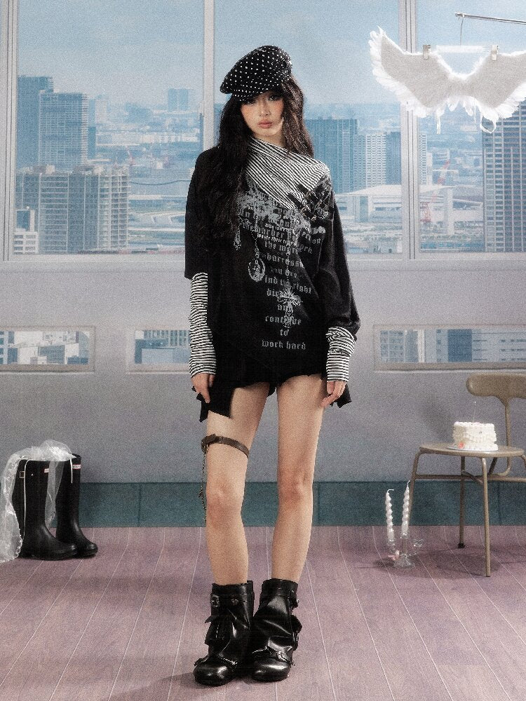 Summer Light Bat Sleeve Smock【s0000016266】