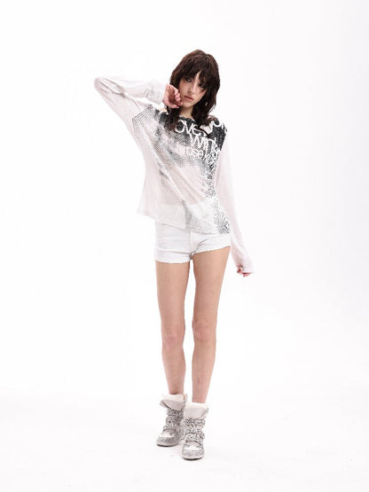 Lyocell Off-Shoulder Long Sleeve【s0000018293】