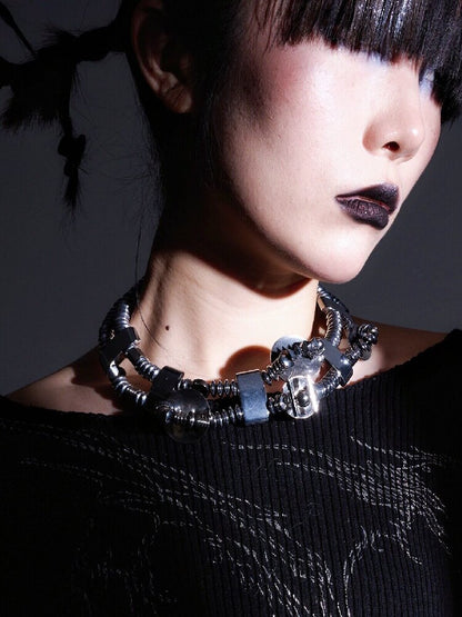 Nihilistic Mad Max Choker Necklace【s0000018839】