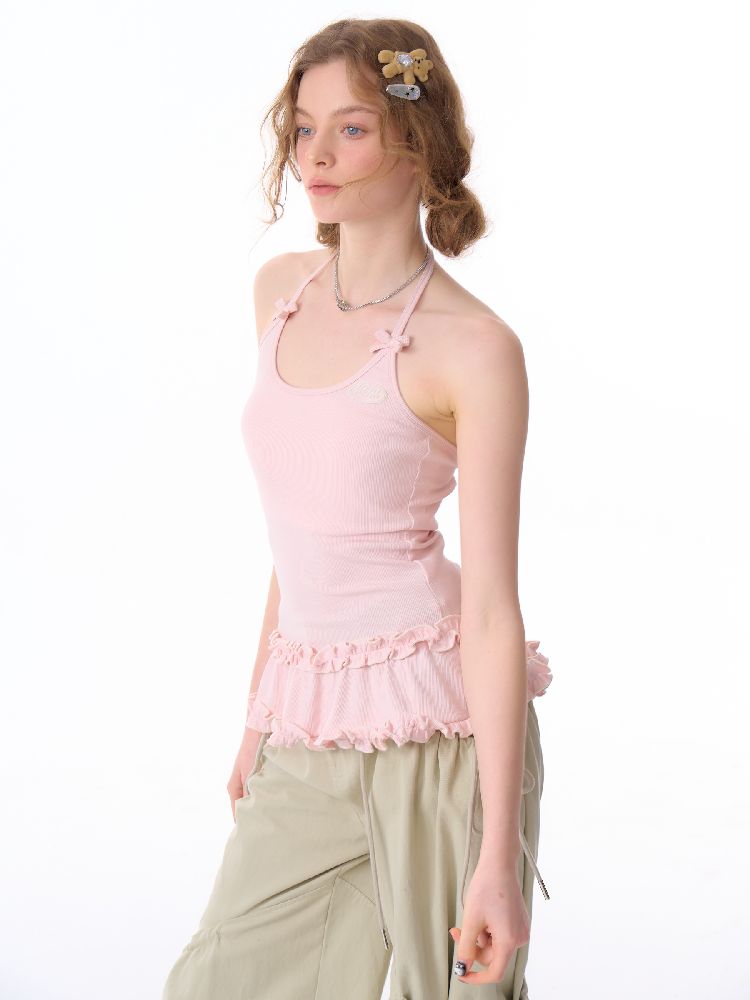 Knit Neck Vest Camisole【s0000012247】