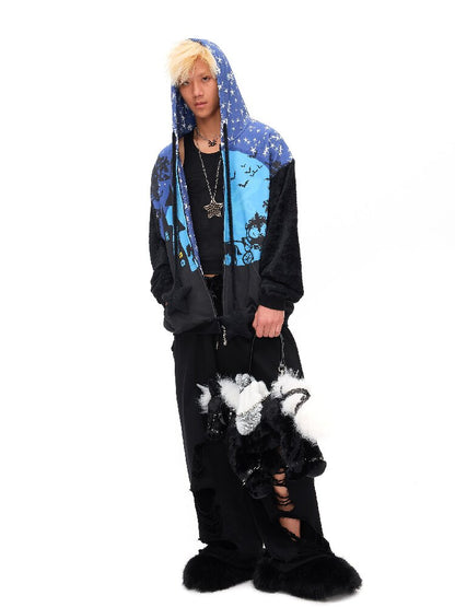 Starry Night Witch Hat Sweatshirt【s0000016048】