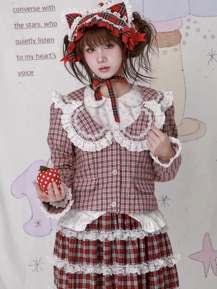 Old-fashioned Lolita cute girl niche top【s0000014103】