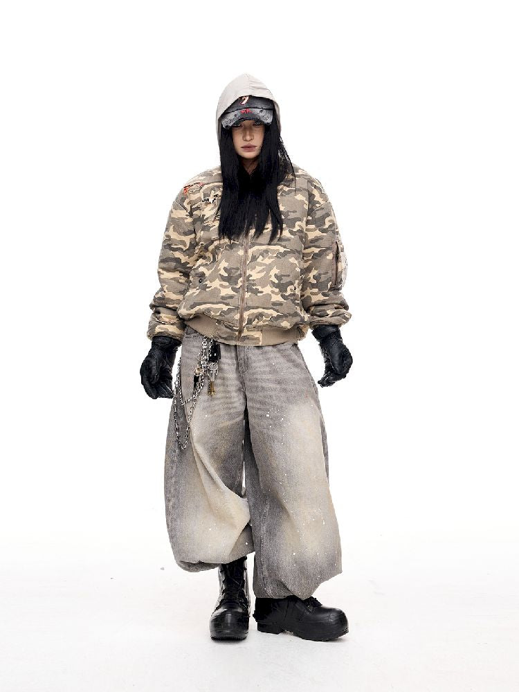 Retro Flight Baseball Jacket【s0000011352】